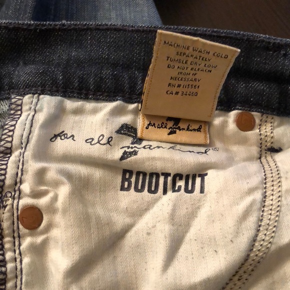 Like New 7 for All Mankind Jeans - Picture 6 of 7